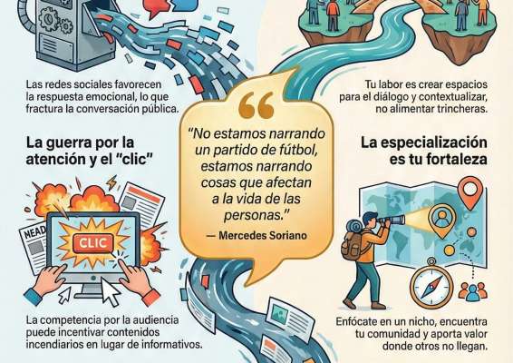 Construyendo puentes, no muros: El manual del periodista moderno